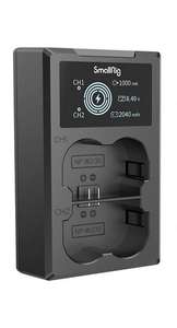 SmallRig 4085 NP-W235 Dual Battery Charger with LCD display ( UBS-A / USB-C Delayed despatch / Fujifilm )