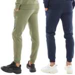 JACK AND JONES Two Pack Men's Joggers (in Navy / Khaki ) - £16.99 (£4.99 Delivery) - @ MandM Direct