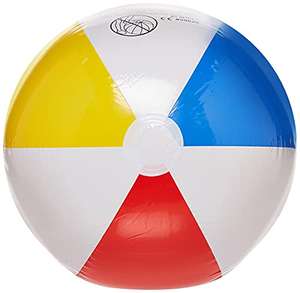 Intex 20” Glossy Panel Ball - Inflatable Water Ball / Beach Ball - Diameter 33 cm - £1.25 at Amazon