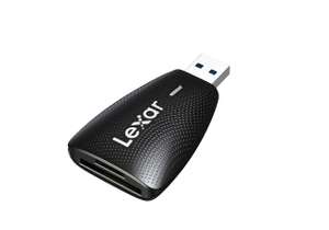 Lexar Multi-Card 2-in-1 USB 3.1 Reader, Up to 312MB/s for UHS-I UHS-II SD Card and Micro SD Card, Compatible with USB 3.0/2.0