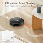 Ultenic D5s Pro Robot Vacuum Cleaner with Mop, 3000Pa Suction, Ultra Carpet Boost Technology, Wi-Fi/Alexa/App Control