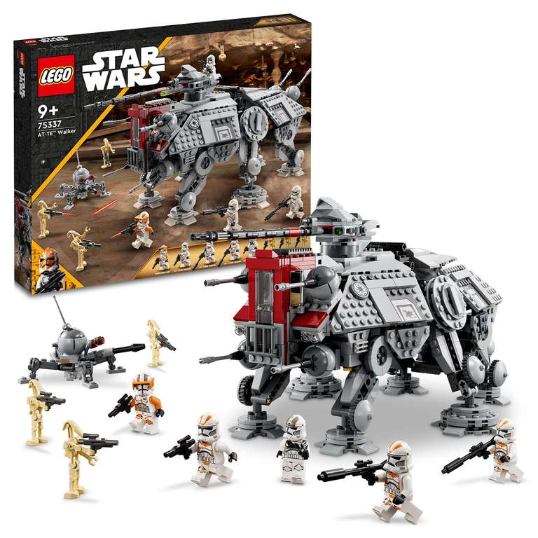 LEGO 75337 Star Wars AT-TE Walker W/Voucher
