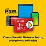 Lexar PLAY 1TB Micro SD Card, microSDXC UHS-I Card, Up To 150MB/s Read, TF Card sold and FB Amazon US