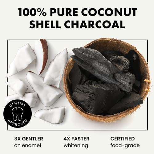 100% Pure Organic Activated Charcoal for Teeth Whitening - £1 (prime members) sold by Eclat Skincare dispatched by Amazon