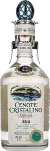 Cenote Cristalino Tequila, 100% Blue Weber Agave, Natural Volcanic Water, 40% ABV, 70 cl (0.7 Litres)