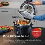 Instant Pot Gourmet Crisp Ultimate 13-in-1 Pressure Cooker & Air Fryer, 6.2L Instore