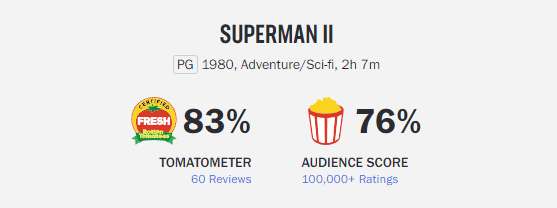 Superman II (Theatrical & Donner Cut) 4k Bluray £14.99 @ Amazon