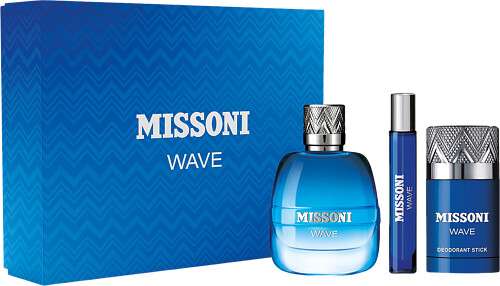Missoni Wave Pour Homme Eau de Toilette Spray 110ml Gift Set - £39.60 using code delivered @ Escentual
