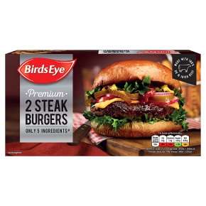 Birds Eye Premium 2 Steak Burgers 284g - £2.55 @ Waitrose