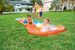Bestway H20GO 16ft Double Lane Slip & Slide, Inflatable Water Slide for Kids and Adults, Summer Garden Outdoor Toy with Built-in Sprinklers