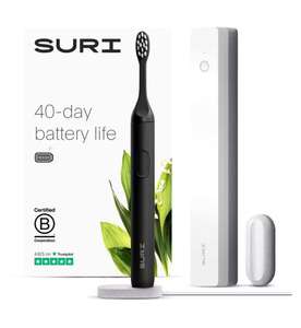 SURI Electric Toothbrush with UV Cleaning Case - Instore Bexleyheath