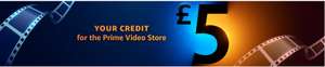 £5 credit - Prime Video Store - account specific