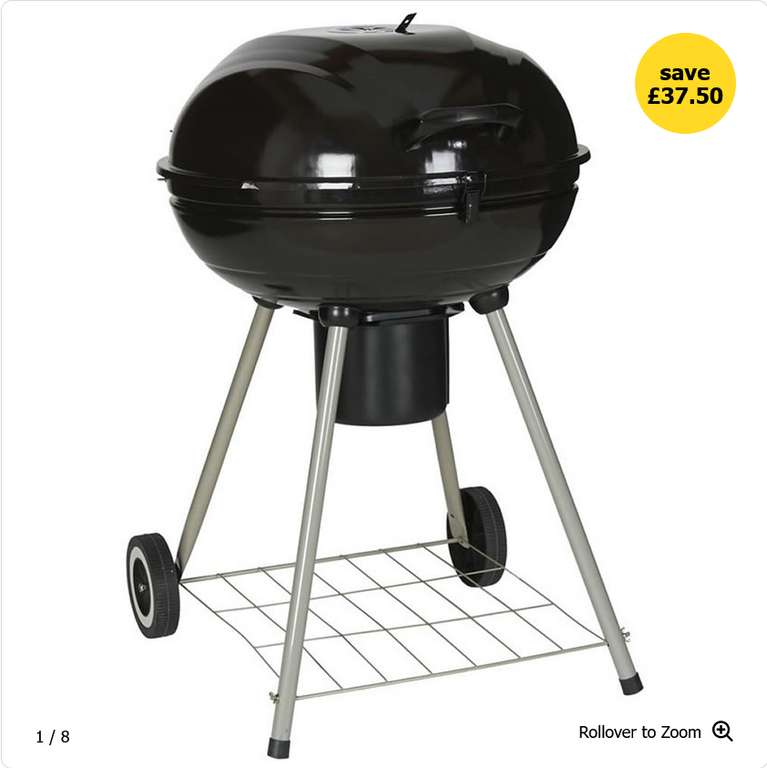 Up to 30% Off Selected Garden & Outdoor eg 56cm Kettle BBQ £37.50, Plastic Lawn Edging £2, Moroccan Planter £12 Free Collection @ Wilko