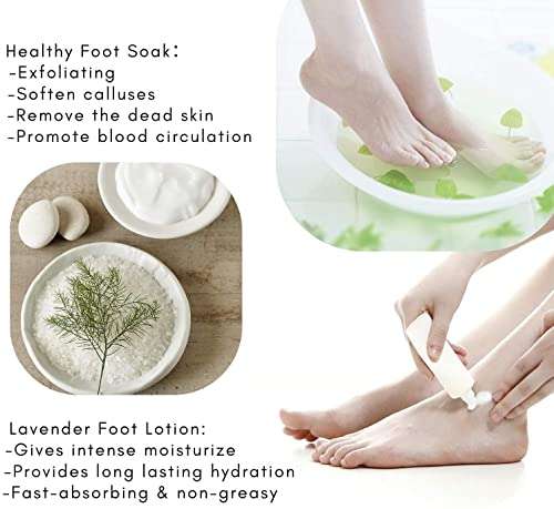 Foot Care Gift Set Epsom Bath Salts Set - £6 with voucher @ Amazon / GCS-UK