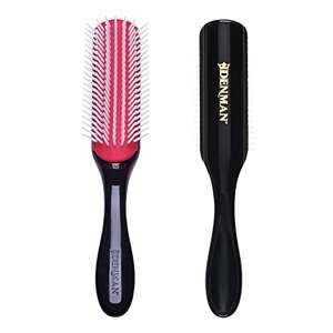 Denman Hair Brush for Curly Hair D3 - 7 Row Styling Brush for Blow-Drying - Black - £5.62 @ Amazon