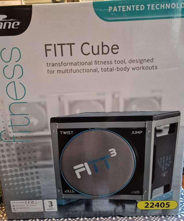 FITT Cube Cube Total Body Workout scanning at £9.99 @ Aldi Wakefield
