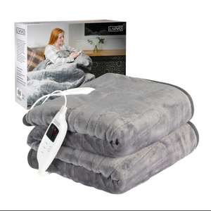 LIVIVO Electric heated Throw / Blanket 160cm x 130cm - £50.54 with code sold by HSI Global Ltd @ eBay