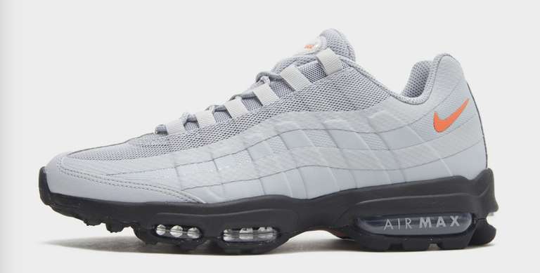 Men’s Nike Air Max 95 Ultra Grey £90 + free delivery @ Jdsports