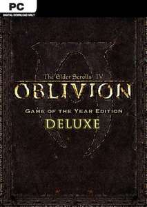 The Elder Scrolls IV: Oblivion (GOTY) (Deluxe Edition) Steam Key GLOBAL £1.72 and £2.16 with fees at Eneba
