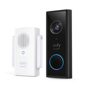 eufy Security Video Doorbell Wireless S210 2K (Battery-Powered) with Chime, No Monthly Fee with voucher Sold by AnkerDirect UK FBA