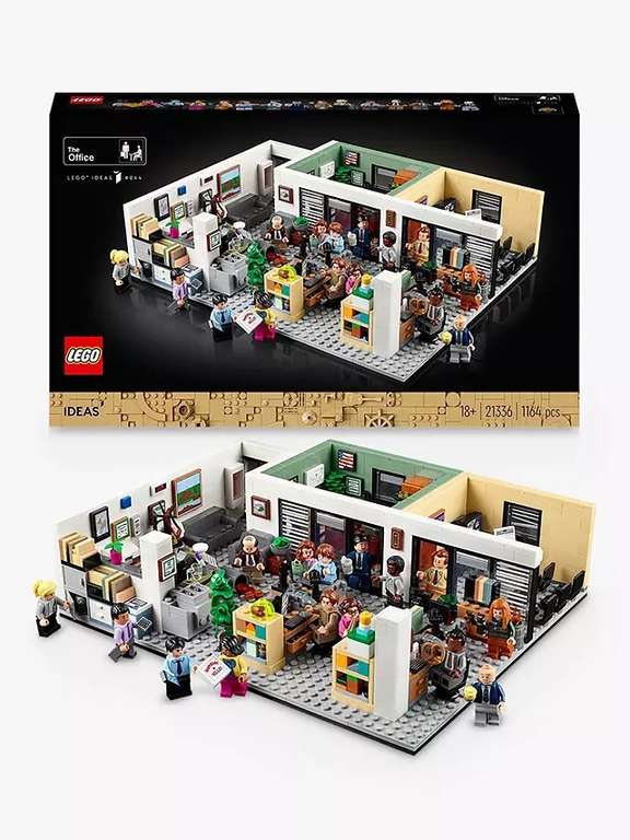 LEGO Ideas 21336 The Office £104.99 / £94.99 with code My John Lewis members (selected accounts) @ John Lewis & Partners