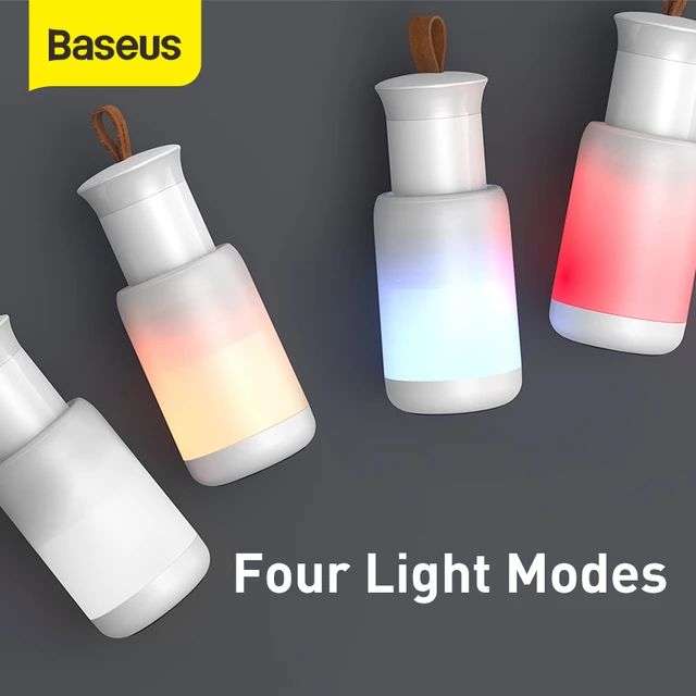 Baseus Starlight Night Car Lamp - steady light/warm light/SOS light/liquid colored light/2.5h battery life - £4.50 delivered @ Mymemory