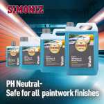 Simoniz Car Shampoo & Wax 1L, 2-in-1 Car Shampoo, Deep Car-Cleaning With Carnauba Wax Protection