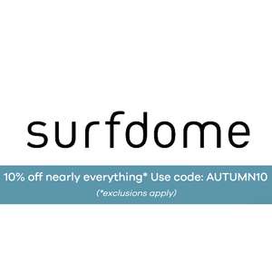 10% off Nearly Everything Including Sale Items / Free UK Mainland Delivery On £30+ Spends @ Surfdome