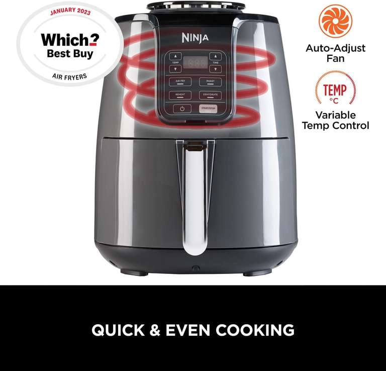 Ninja Air Fryer AF100UK + 2 year guarantee = £79.99 delivered with code @ Ninja Kitchen
