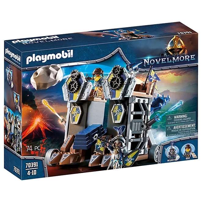 Playmobil 70391 Novelmore Knights Mobile Fortress£25 (possible Quidco £8.33 cashback) Click and Collect George (ASDA)