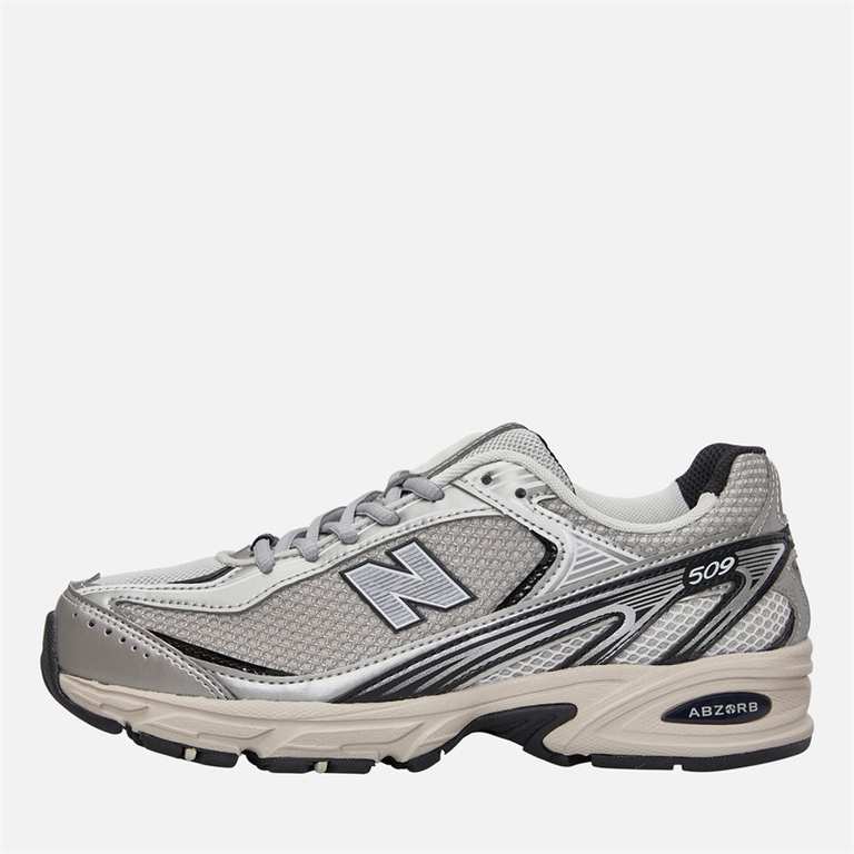 New Balance Womens 509 Trainers Silver/Black - 3.5-8
