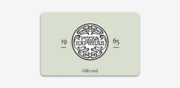 20% discount on Pizza Express e-gift cards from £10 for £8 @ Tesco Gift Cards