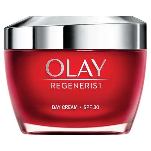 Olay Regenerist Day Face Cream With SPF30, Unique Formula With Vitamin B3 & Niacinamide, Instantly Hydrates For 24H, 50ml
