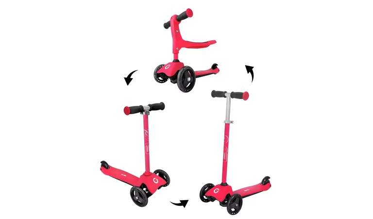 EVO 3-in-1 Cruiser Scooter - £30.00 + Free Click & Collect @ Argos