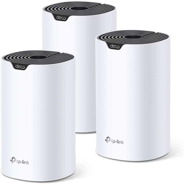 3 Pack TP-Link Deco S4 AC1200 Whole-Home Mesh Wi-Fi System, £94.99 at Amazon