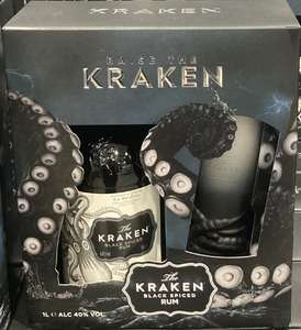Kraken Rum 1L Gift Set £23.38 in store at Costco (Trafford)