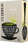 Clipper Organic Fennel Tea Bags | 20 Infusion Teabags S&S 54p