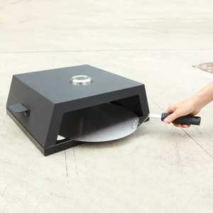 Argos Home Pizza Oven BBQ Topper With Paddle - Free Click & Collect