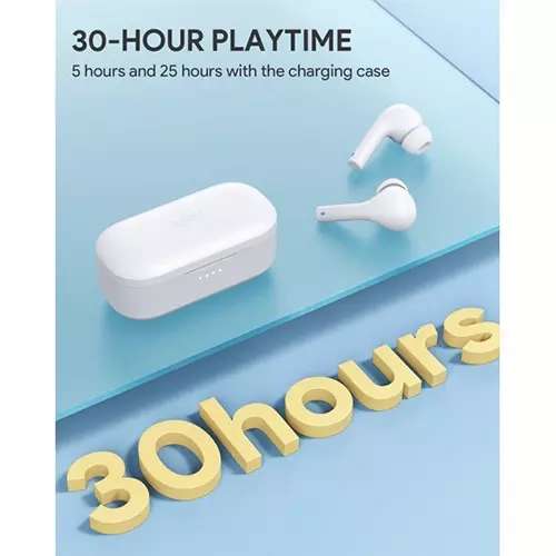 AUKEY EP-T21S Move Compact II Wireless Earbuds with 3D Surround Sound (White) - £10.79 Delivered @ MyMemory