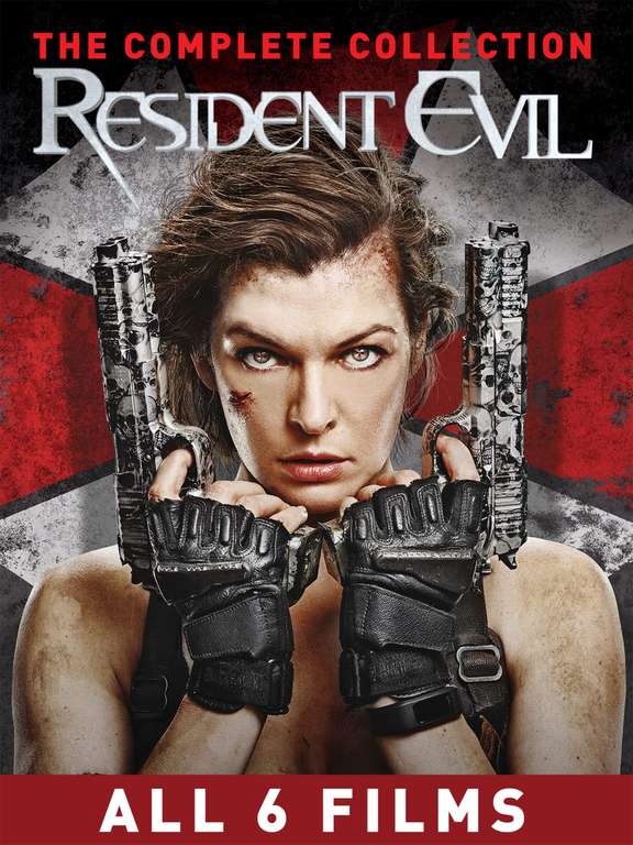 Resident Evil - 6 Movie Collection 4K/DV Atmos - £9.99 @ iTunes