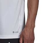 Adidas Men's Entrada 22 Polo Shirt (Short Sleeve), White/Grey, £16.20 with Student Prime