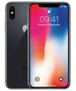 Apple iPhone X 256GB Space Grey Unlocked Sim Free A190 (Used) - £183.99 with code delivered and sold by ecoutlet / eBay