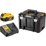 DeWalt 18V T-STAK 5.0Ah Battery Starter Kit 1 x 5.0Ah - £111.27 (Free Collection) @ Toolstation