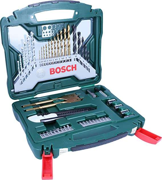 Bosch 50-Pieces X-Line Titanium Drill and Screwdriver Bit Set (for Wood, Masonry and Metal, Accessories Drills) £12.99 @ Amazon
