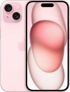 Apple iPhone 15 5G 128GB Smartphone 6.1" SIM-Free Unlocked - Pink (Open box - unused) - (w/code) sold by Cheapest Electrical