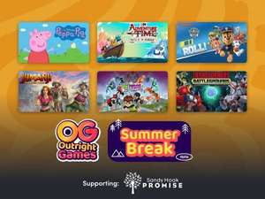 Outright Games Summer Break - Crayola scoot 79p - 5 item bundle £7.85 / £7.95 for all games @ Humble Bundle