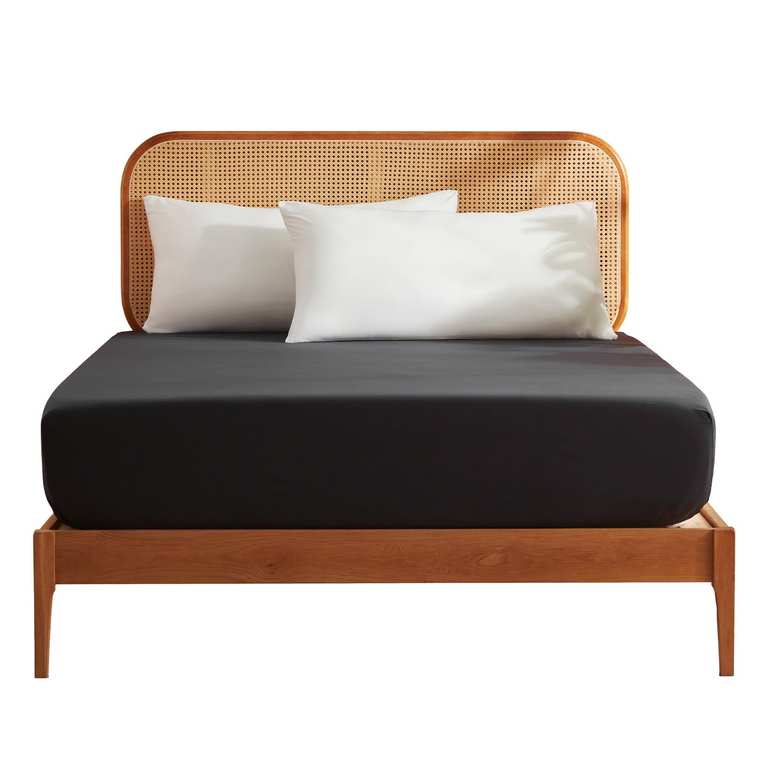 Sonive Super King Fitted Sheet, Easy Care 30 cm Deep Brushed Microfibre