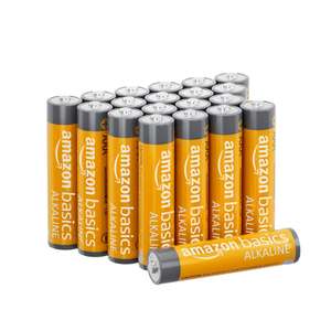 Amazon Basics AAA 1.5 Volt Performance Alkaline Batteries, 20-Pack