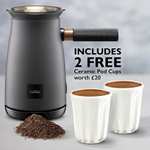 Hotel Chocolat Velvetiser Hot Chocolate Machine + Free 2 Cups (Grade A Refurbished) - £50.59 with code @ Primeretailing / ebay