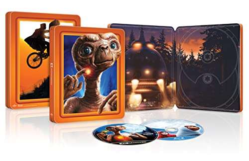 ET THE EXTRA-TERRESTRIAL - 40TH ANNIVERSARY Steelbook (4K Ultra HD + Blu-Ray) £13.95 @ Amazon Italy